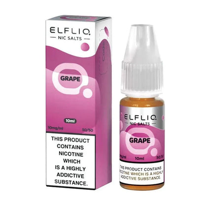 Elf Bar Elfliq Nic Salt - Box of 10-Grape *New*-vapeukwholesale